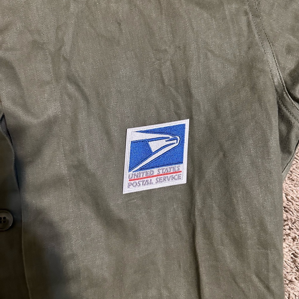 Vintage USPS “Military Green” Coveralls 90s size Large - Picture 2 of 13